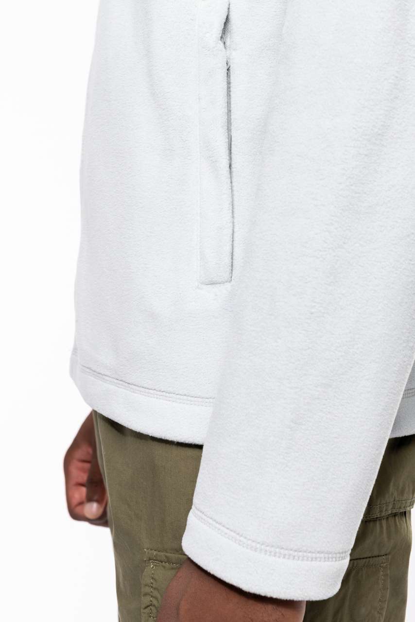 FALCO - FULL ZIP MICROFLEECE JACKET - Ash Heather - Additional