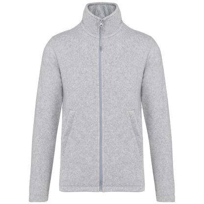 FALCO - FULL ZIP MICROFLEECE JACKET - Ash Heather - Main