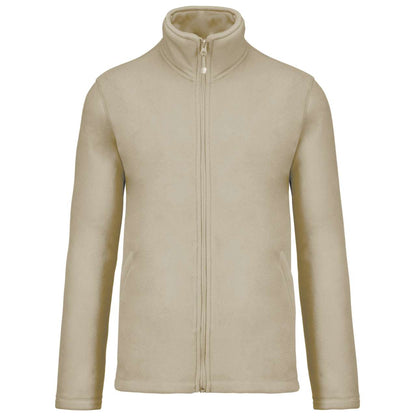 FALCO - FULL ZIP MICROFLEECE JACKET - Beige - Additional