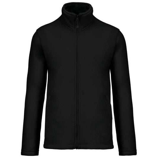 FALCO - FULL ZIP MICROFLEECE JACKET - Black - Main