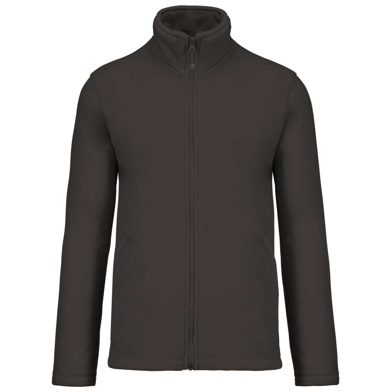 FALCO - FULL ZIP MICROFLEECE JACKET - Dark Grey - Main
