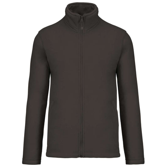 FALCO - FULL ZIP MICROFLEECE JACKET - Dark Grey - Main