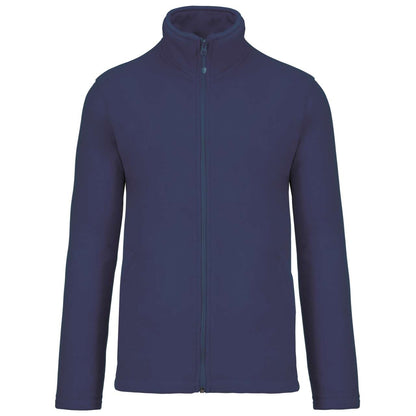FALCO - FULL ZIP MICROFLEECE JACKET - Deep Blue - Main