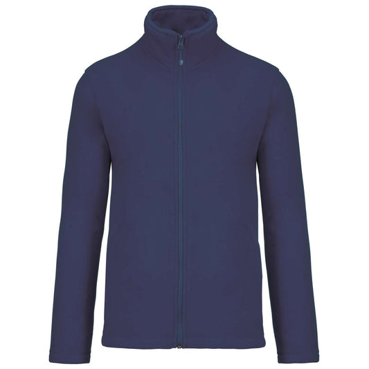 FALCO - FULL ZIP MICROFLEECE JACKET - Deep Blue - Main