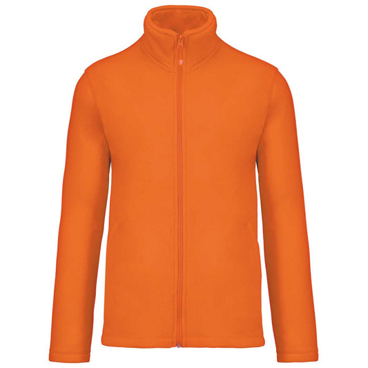 FALCO - FULL ZIP MICROFLEECE JACKET - Fluorescent Orange - Main