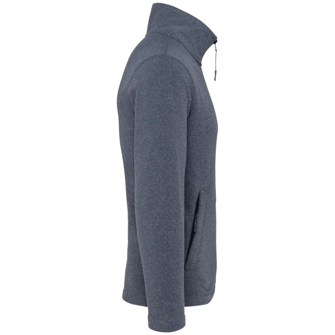 FALCO - FULL ZIP MICROFLEECE JACKET - French Navy Heather - Additional