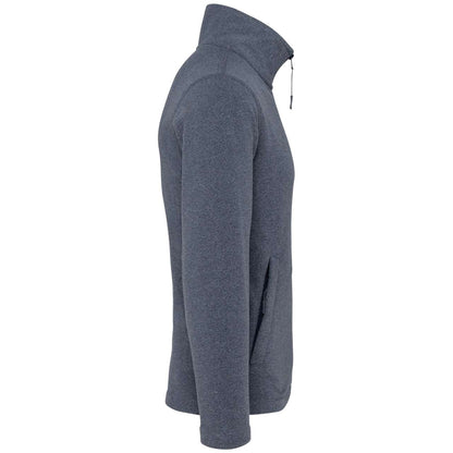 FALCO - FULL ZIP MICROFLEECE JACKET - French Navy Heather - Additional