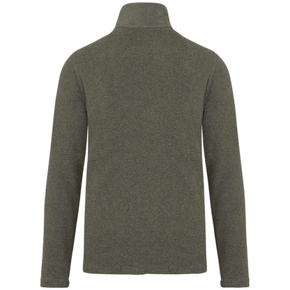 FALCO - FULL ZIP MICROFLEECE JACKET - Green Marble Heather - Additional