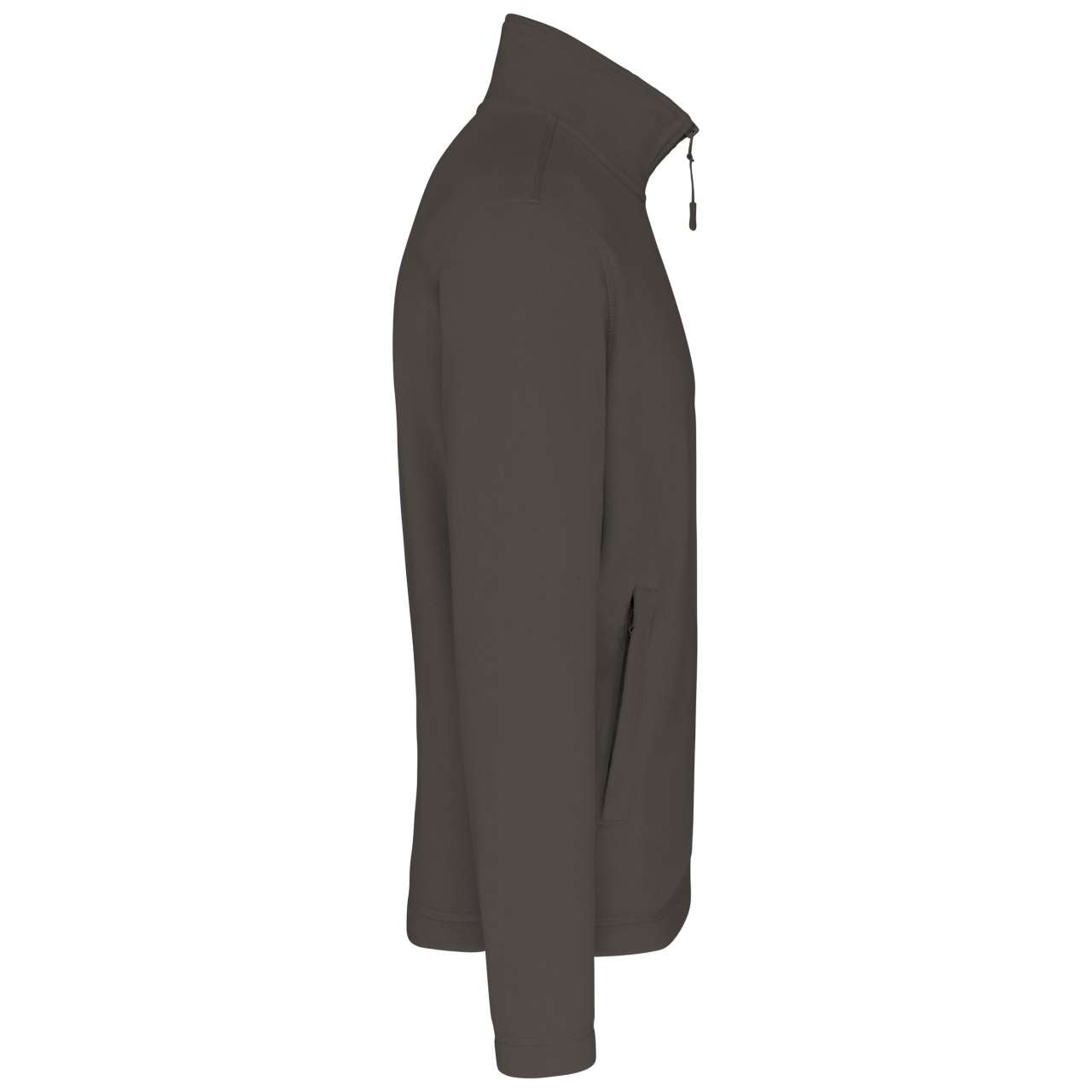 FALCO - FULL ZIP MICROFLEECE JACKET - Green Olive - Additional