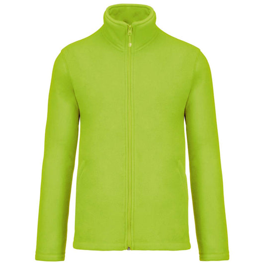 FALCO - FULL ZIP MICROFLEECE JACKET - Lime - Main