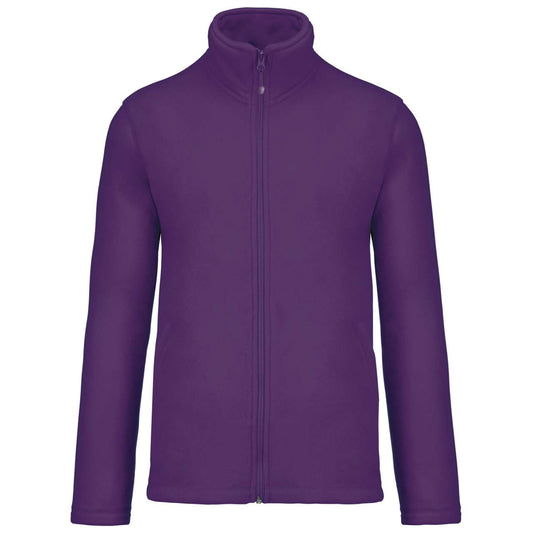 FALCO - FULL ZIP MICROFLEECE JACKET - Purple - Main