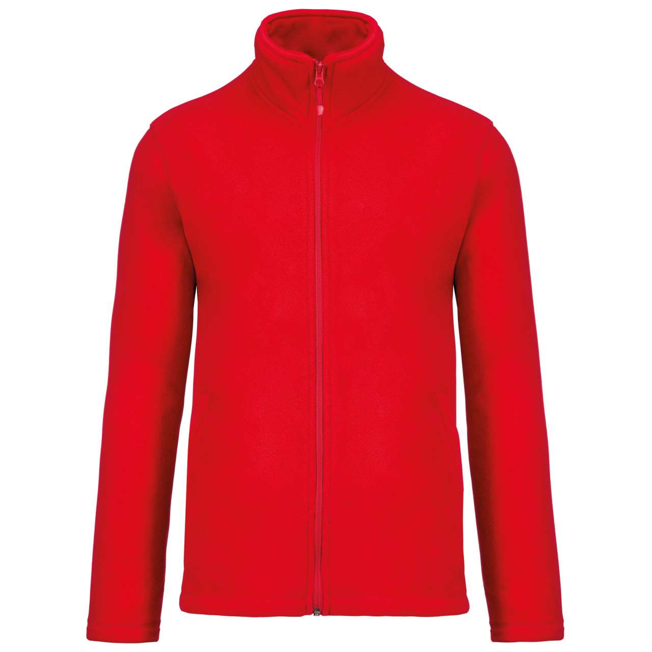 FALCO - FULL ZIP MICROFLEECE JACKET - Red - Main