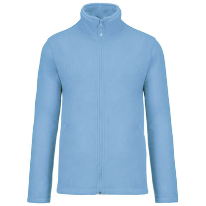 FALCO - FULL ZIP MICROFLEECE JACKET - Sky Blue - Main