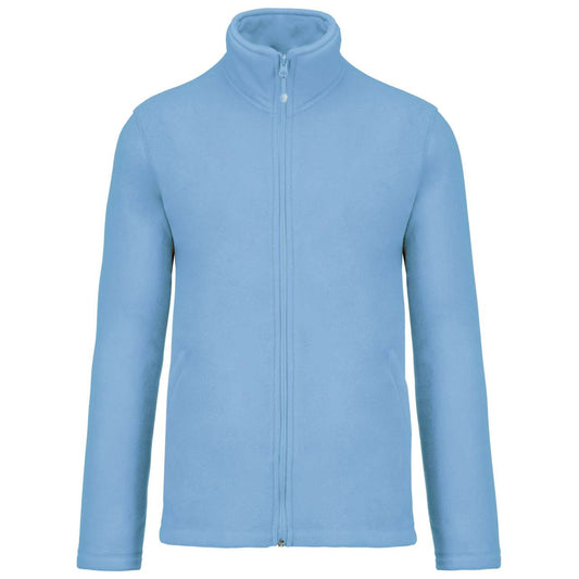 FALCO - FULL ZIP MICROFLEECE JACKET - Sky Blue - Main