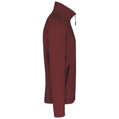 FALCO - FULL ZIP MICROFLEECE JACKET - Wine - Additional