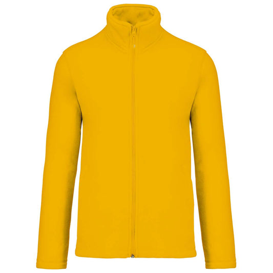 FALCO - FULL ZIP MICROFLEECE JACKET - Yellow - Main