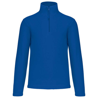 ENZO - ZIP NECK MICROFLEECE JACKET - Royal Blue - Main