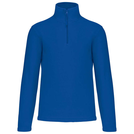 ENZO - ZIP NECK MICROFLEECE JACKET - Royal Blue - Main