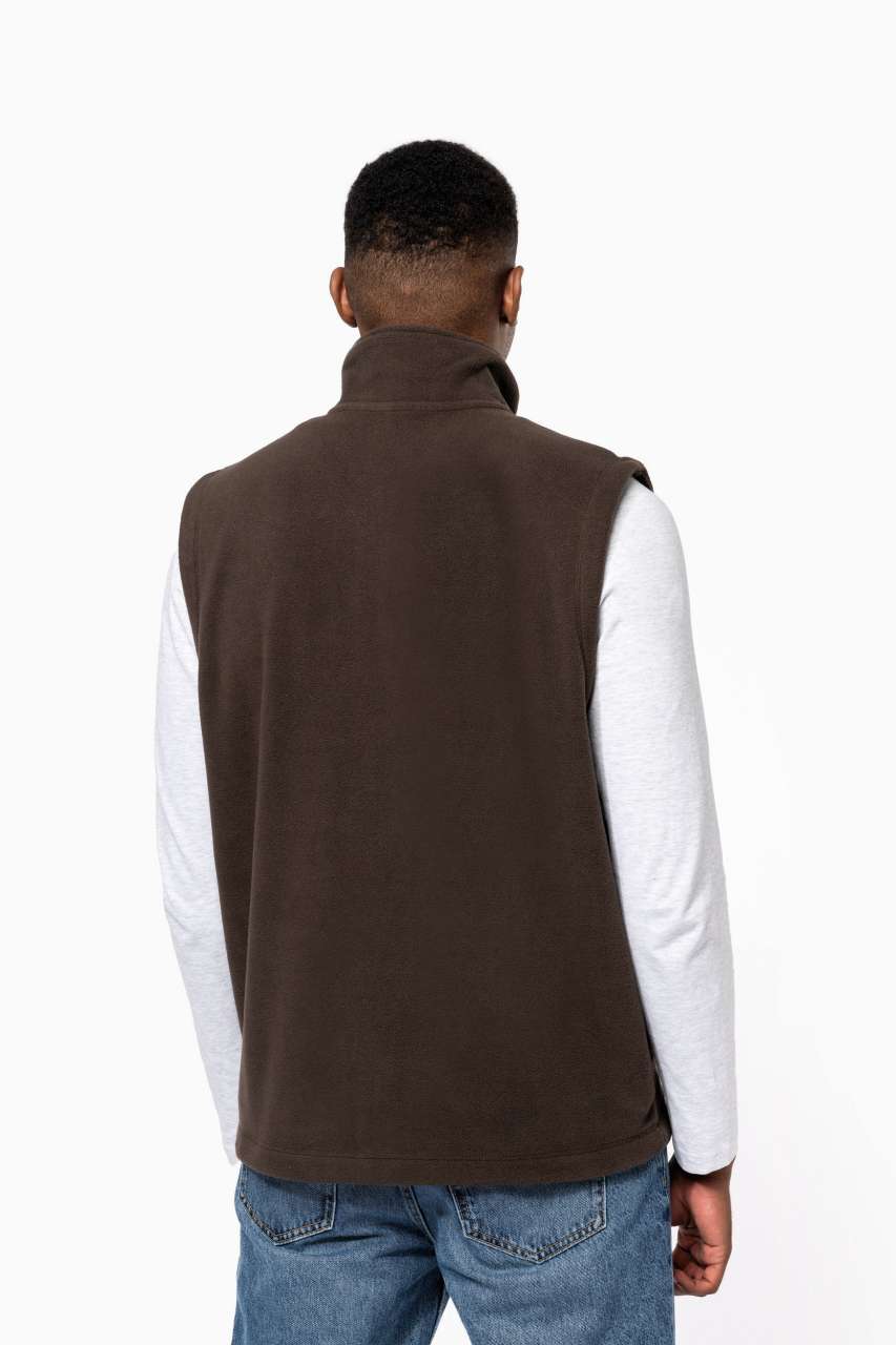 LUCA - MEN'S MICROFLEECE GILET - Ash Heather - Additional