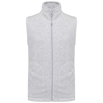 LUCA - MEN'S MICROFLEECE GILET - Ash Heather - Main