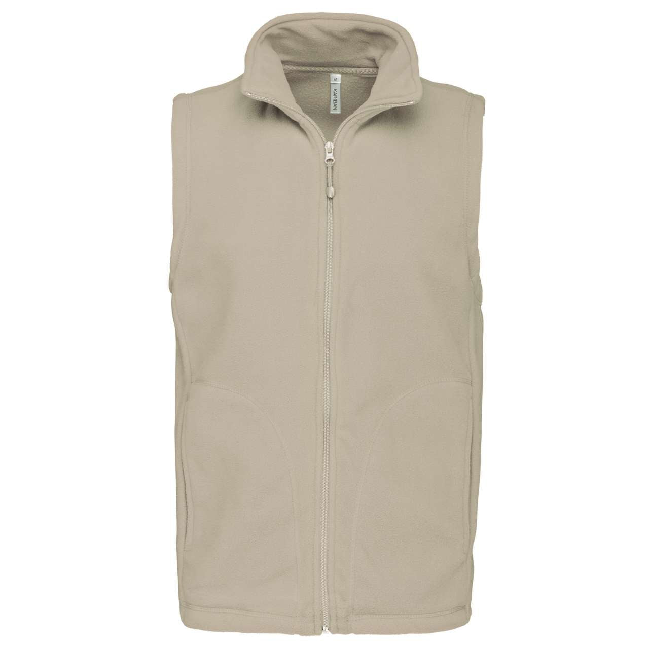 LUCA - MEN'S MICROFLEECE GILET - Beige - Main