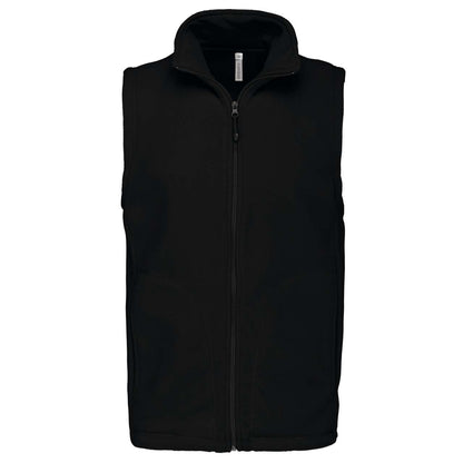 LUCA - MEN'S MICROFLEECE GILET - Black - Main