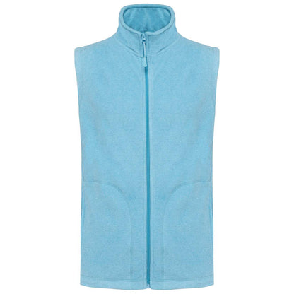 LUCA - MEN'S MICROFLEECE GILET - Cloudy Blue Heather - Main