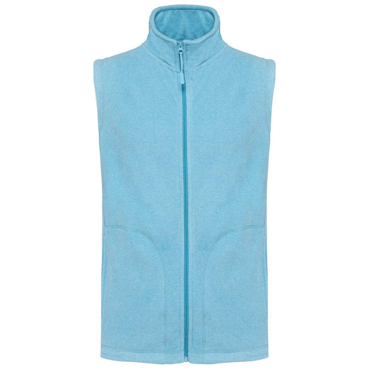 LUCA - MEN'S MICROFLEECE GILET - Cloudy Blue Heather - Main