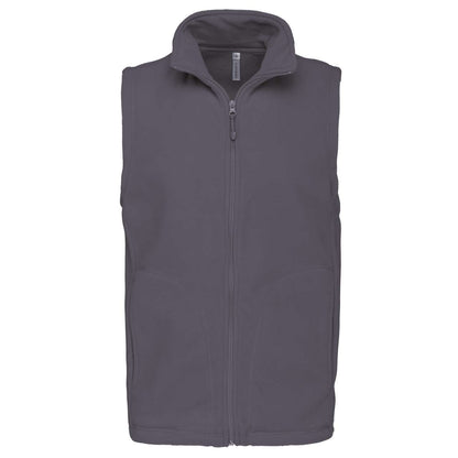 LUCA - MEN'S MICROFLEECE GILET - Convoy Grey - Main