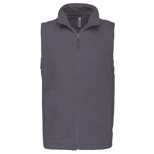 LUCA - MEN'S MICROFLEECE GILET - Convoy Grey - Main