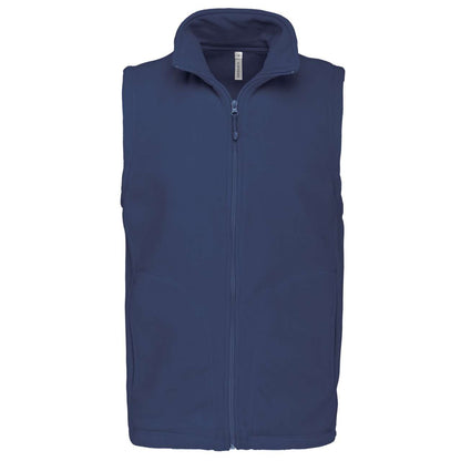 LUCA - MEN'S MICROFLEECE GILET - Deep Blue - Main