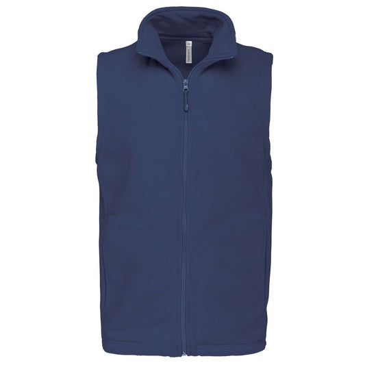 LUCA - MEN'S MICROFLEECE GILET - Deep Blue - Main