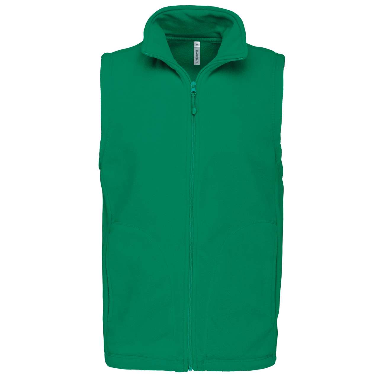 LUCA - MEN'S MICROFLEECE GILET - Kelly Green - Main