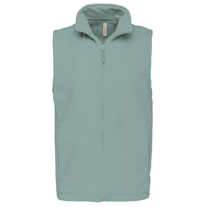 LUCA - MEN'S MICROFLEECE GILET - Sage - Main