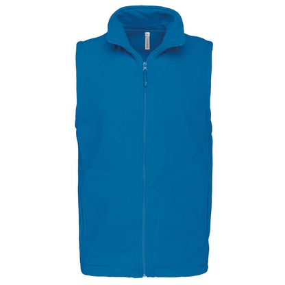 LUCA - MEN'S MICROFLEECE GILET - Tropical Blue - Main