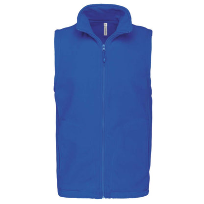 LUCA - MEN'S MICROFLEECE GILET - True Indigo - Main