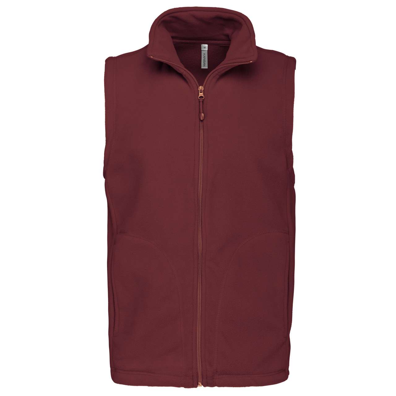 LUCA - MEN'S MICROFLEECE GILET - Wine - Main