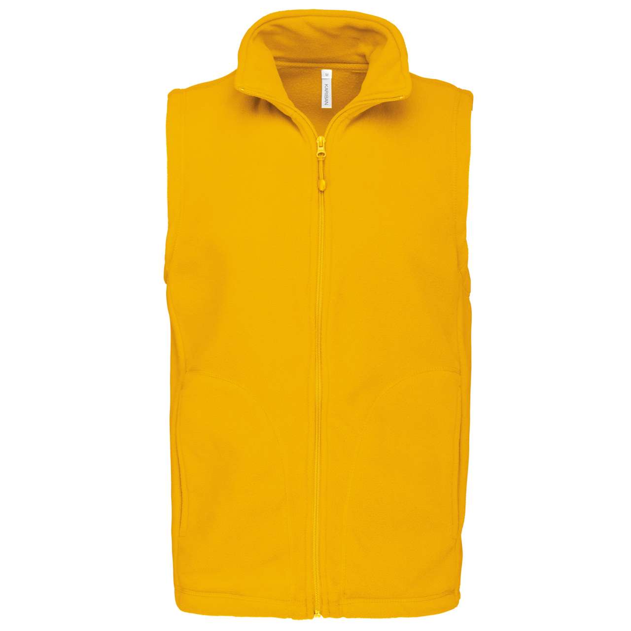 LUCA - MEN'S MICROFLEECE GILET - Yellow - Main