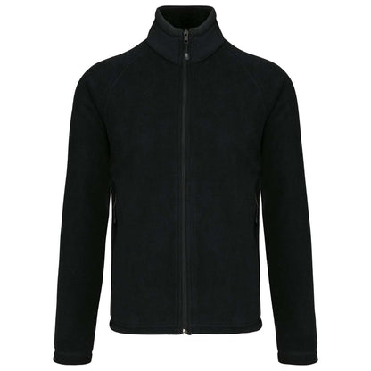MARCO - FULL ZIP  MICROFLEECE JACKET - Black - Main