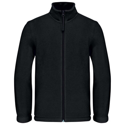 KIDS' FULL ZIP FLEECE JACKET - Black - Main