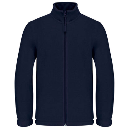 KIDS' FULL ZIP FLEECE JACKET - Navy - Main