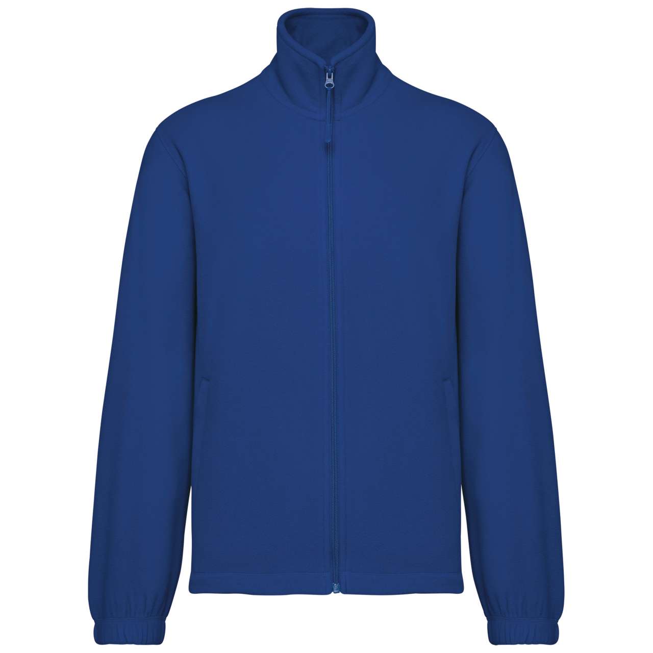 UNISEX MICROFLEECE ELASTICATED JACKET - Royal Blue - colorimageurl