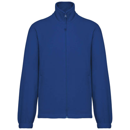 UNISEX MICROFLEECE ELASTICATED JACKET - Royal Blue - colorimageurl