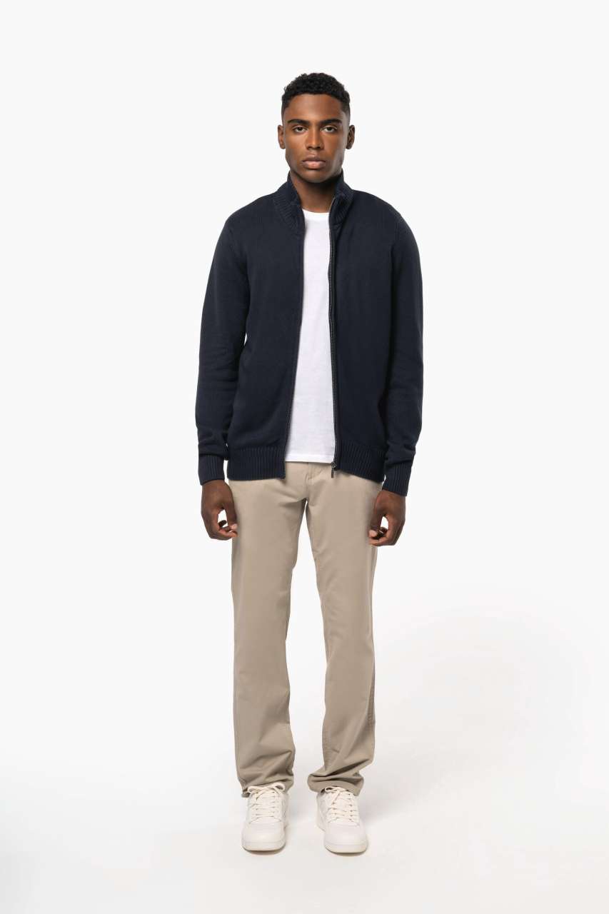 FULL ZIP CARDIGAN - Navy - Additional