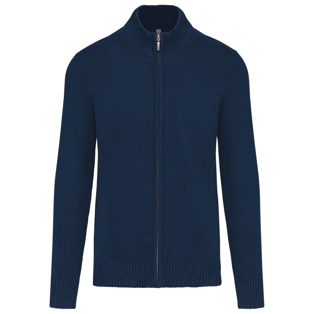 FULL ZIP CARDIGAN - Navy - Main
