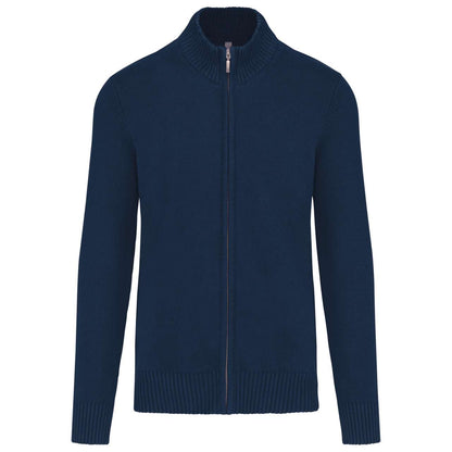 FULL ZIP CARDIGAN - Navy - Main