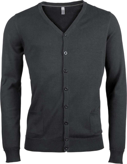MEN'S CARDIGAN - Black - Model