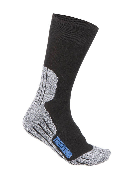 TECHNICAL TREKKING SOCKS - Black/Grey - Main