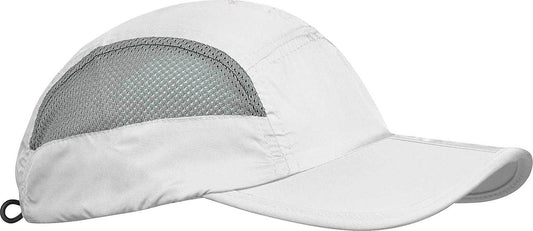 FOLDABLE SPORTS CAP - White/Grey - Main