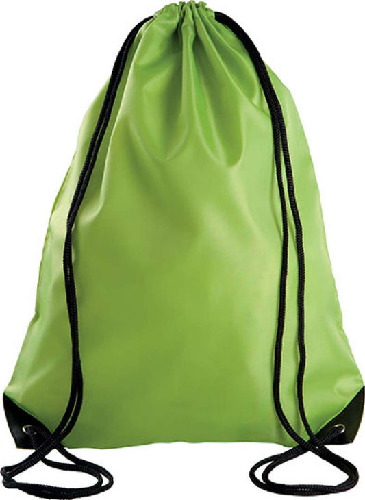 DRAWSTRING BACKPACK - Burnt Lime - Main